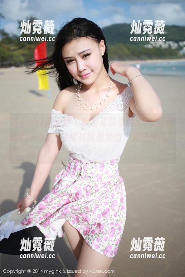 MyGirl美媛馆 - 定制写真里的K8傲娇萌萌Vivian，白衬衫就是她的“魔法披风”！