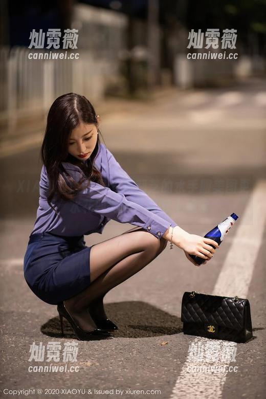 XIAOYU语画界 - 徐莉芝的水手服美图更新，水花四溅的小可爱上线啦！