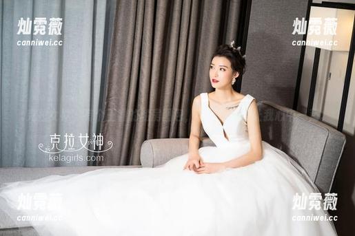 克拉女神-王睿 克拉女神 - 有个王睿的私房图包,花嫁的婚纱让我心中一荡。