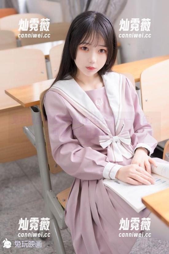 兔玩映画带你看妹纸白丝合集——警告：可爱水平已超标！