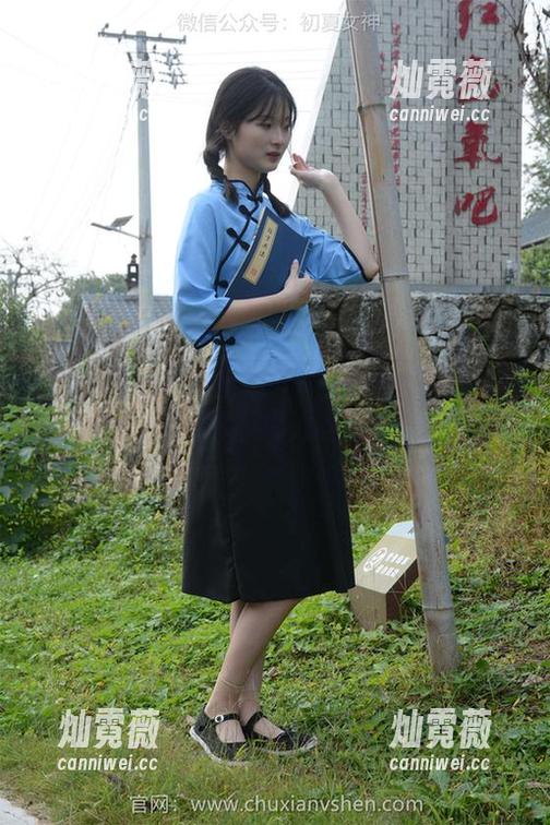 初夏女神 - 环环的写真：港式热辣让我手机都热起来，图库共享存！