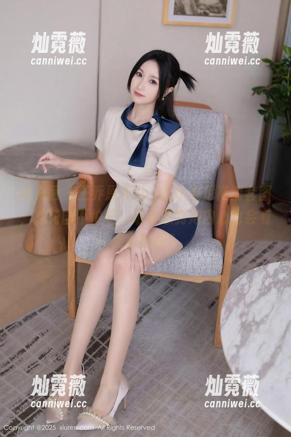 秀人网 - 王乔恩Abby的比基尼高清套图，后花园不怕晒，谁会想到她内心也会有点小紧张？